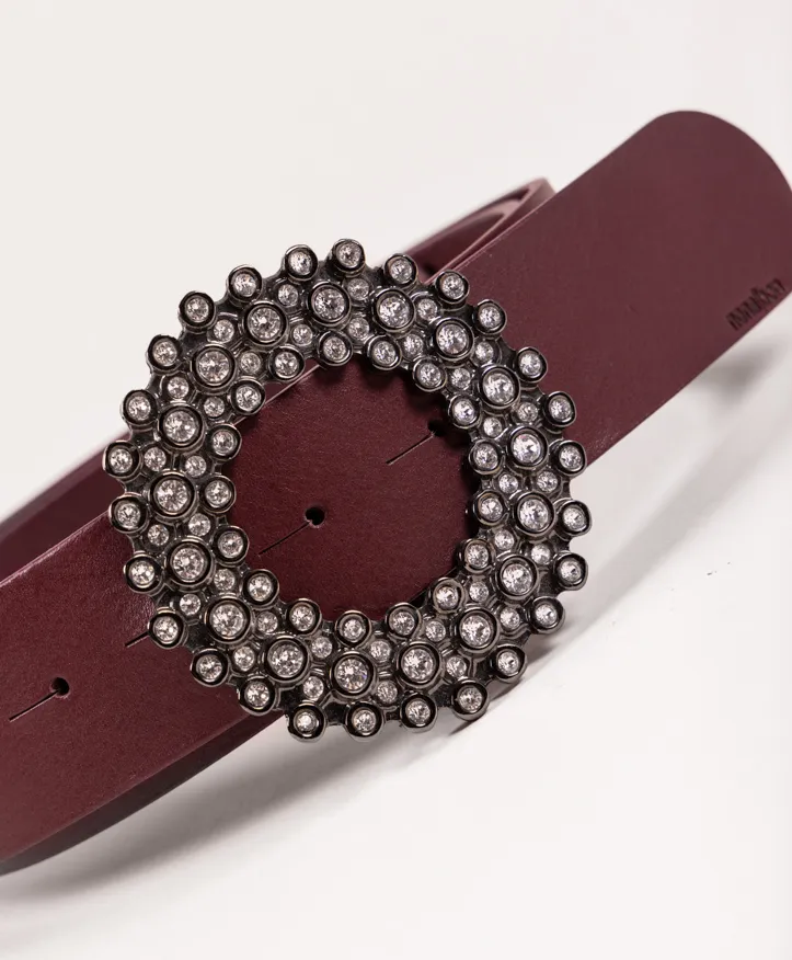 Belt Hole.  Jewel Buckle with strass - Image 10