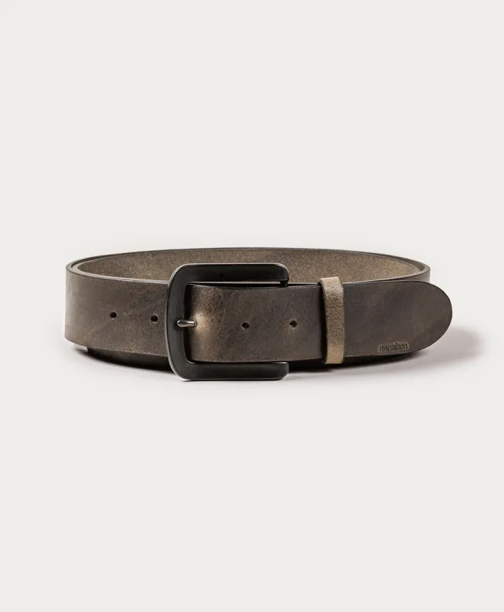 Belt Reno. Modern matte black buckle. - Image 4
