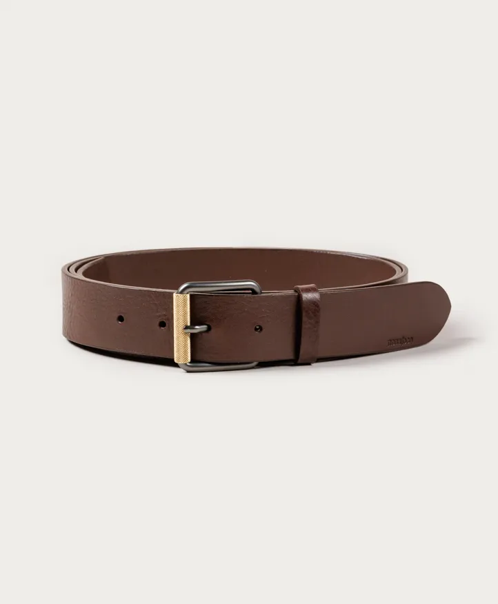 Belt Tokyo. Gold roller buckle. - Image 5