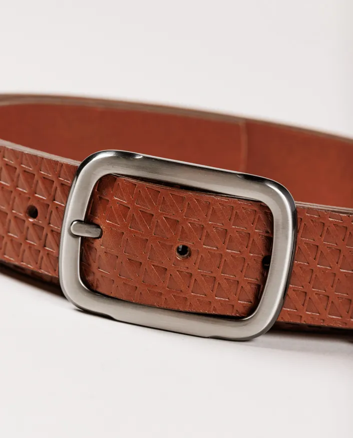 Belt Oslo. Anthracite elegant buckle. - Image 2