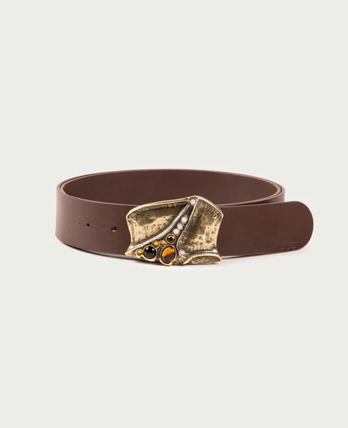 Belt Luxor Dore. Original and elegant gold buckle