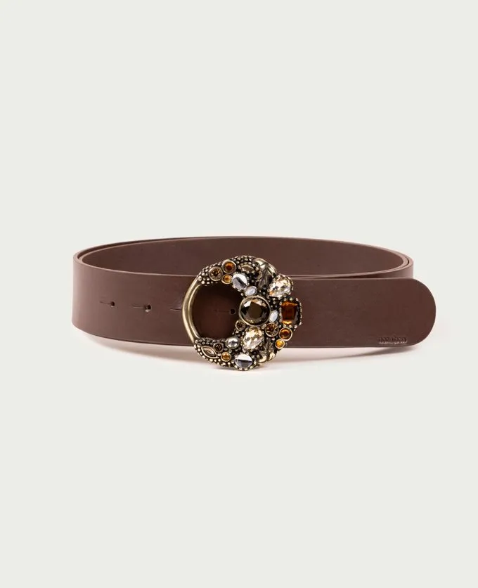 Belt Velvet Dore. A true jewel to elevate any outfit.