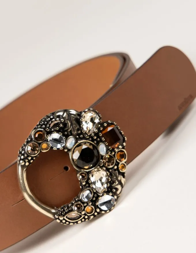 Belt Velvet Dore. A true jewel to elevate any outfit.