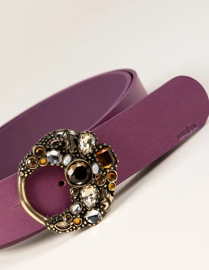 Belt Velvet Dore. A true jewel to elevate any outfit.