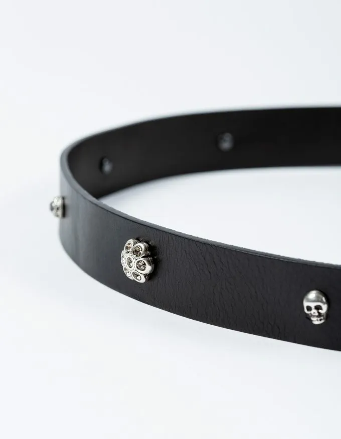 Belt Nolita. Decorated strap.
