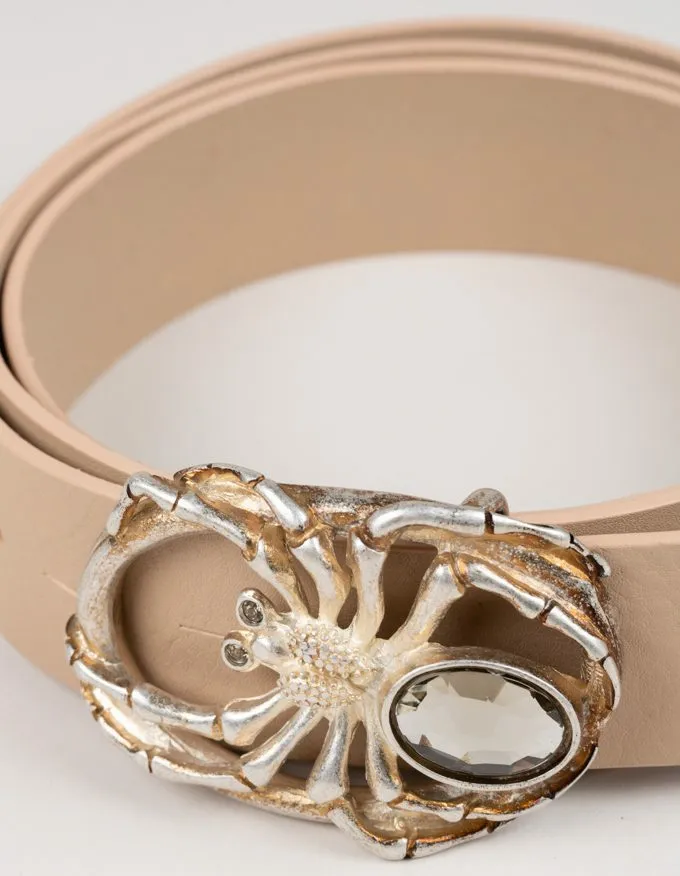 Belt Spider. Light gold buckle.