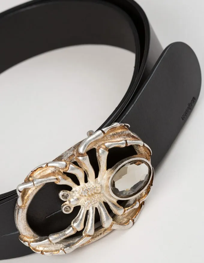 Belt Spider. Light gold buckle.