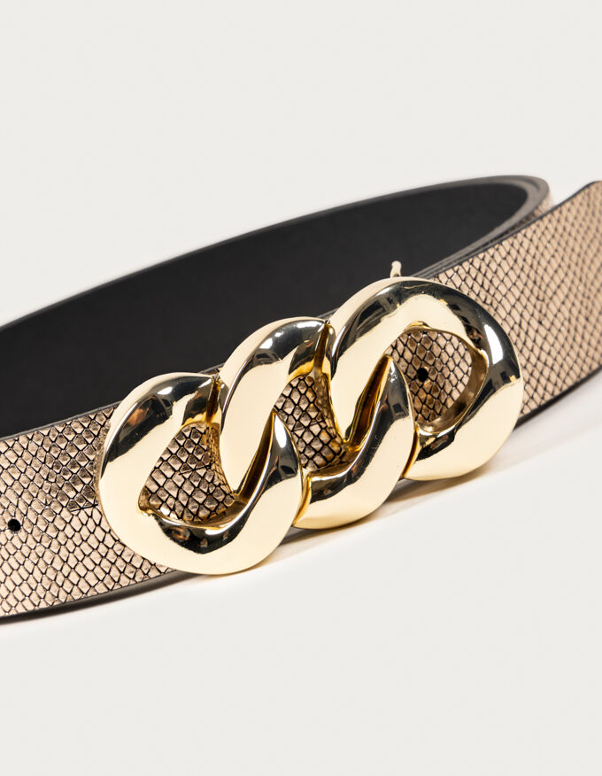 Cinturón Milano. Elegancia contemporanea.